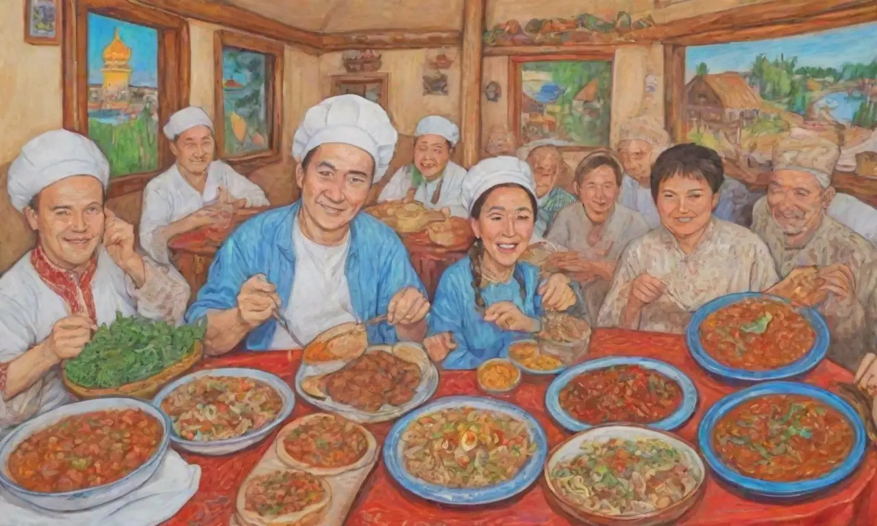 La hospitalidad kazaja destaca por sus tradiciones ricas, comidas comunales y calidez