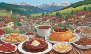 Paisajes suizos impactantes y delicias culinarias