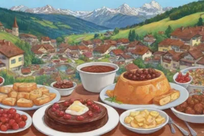 Paisajes suizos impactantes y delicias culinarias