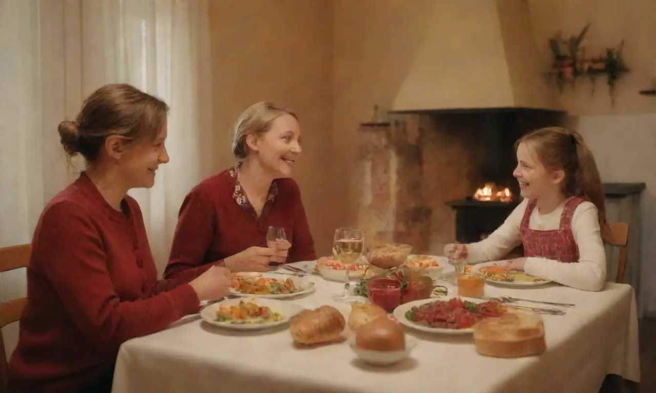 Colores cálidos, comidas alemanas, reuniones familiares y un ambiente festivo