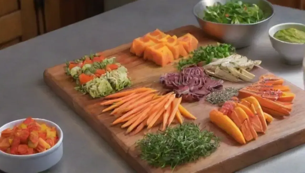 La cocina es un arte visual y sensorial lleno de colores, texturas y aromas