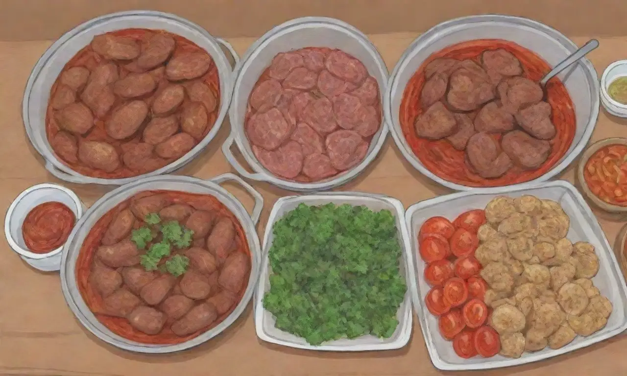 Receta de khorovats armenio: carne marinada a la parrilla con especias y verduras