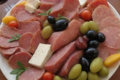 Antipasto italiano: carnes curadas