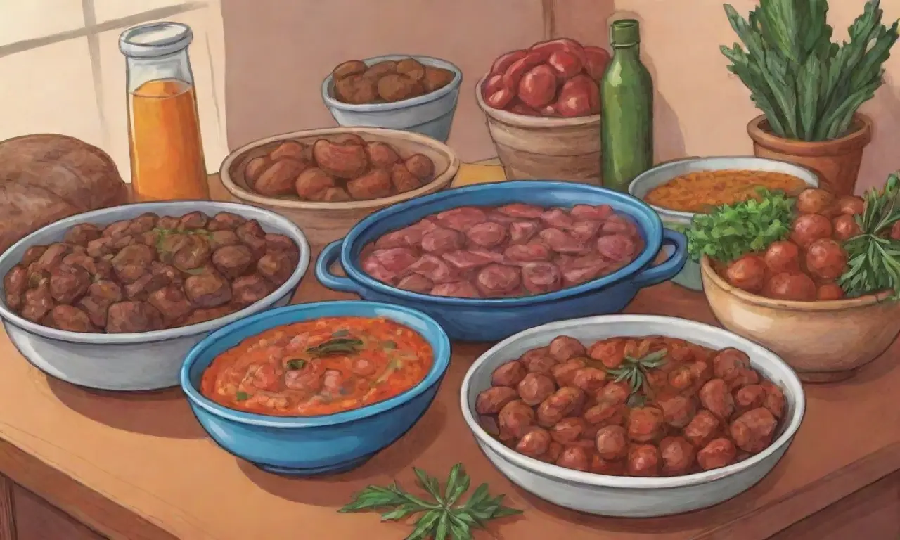 Colores vibrantes y especias en un plato tradicional sudafricano en un ambiente acogedor