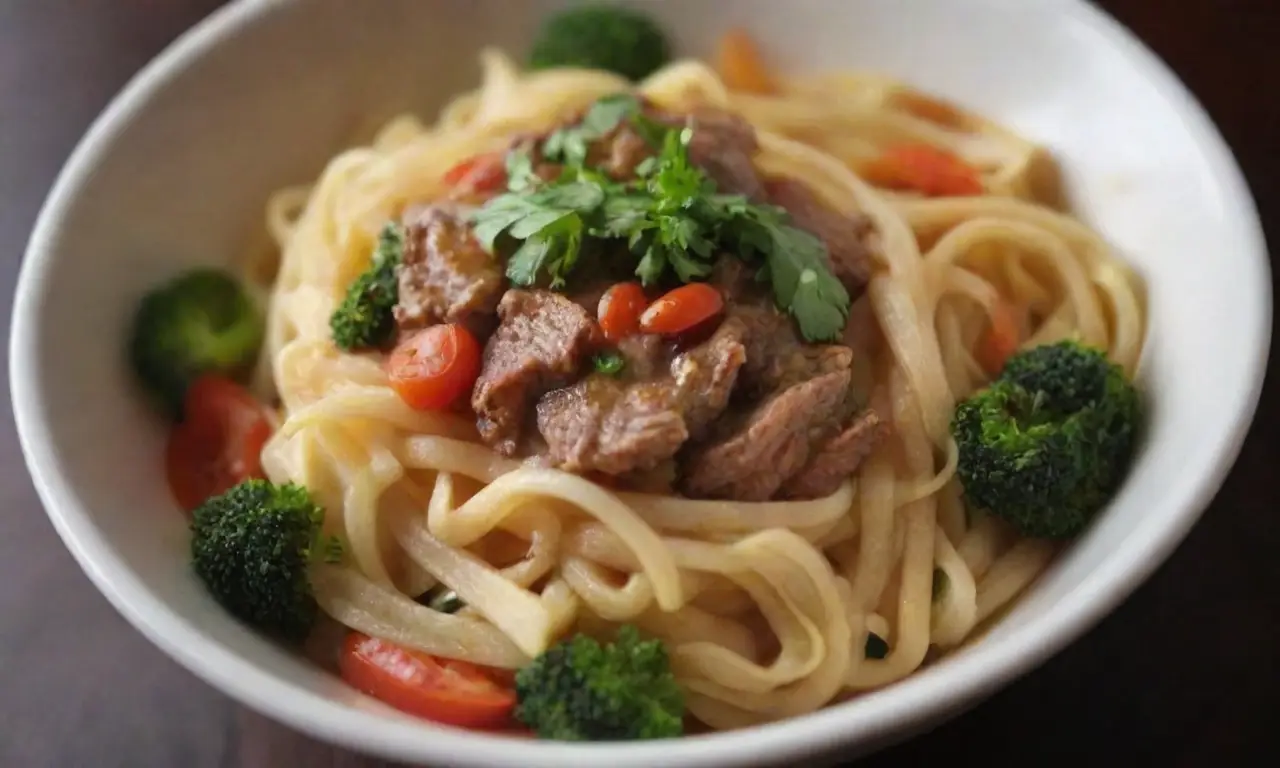 Verduras frescas, fideos suaves, envolturas crujientes, hierbas aromáticas y salsa sabrosa