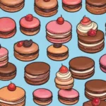Pasteles elegantes y coloridos para una experiencia gourmet