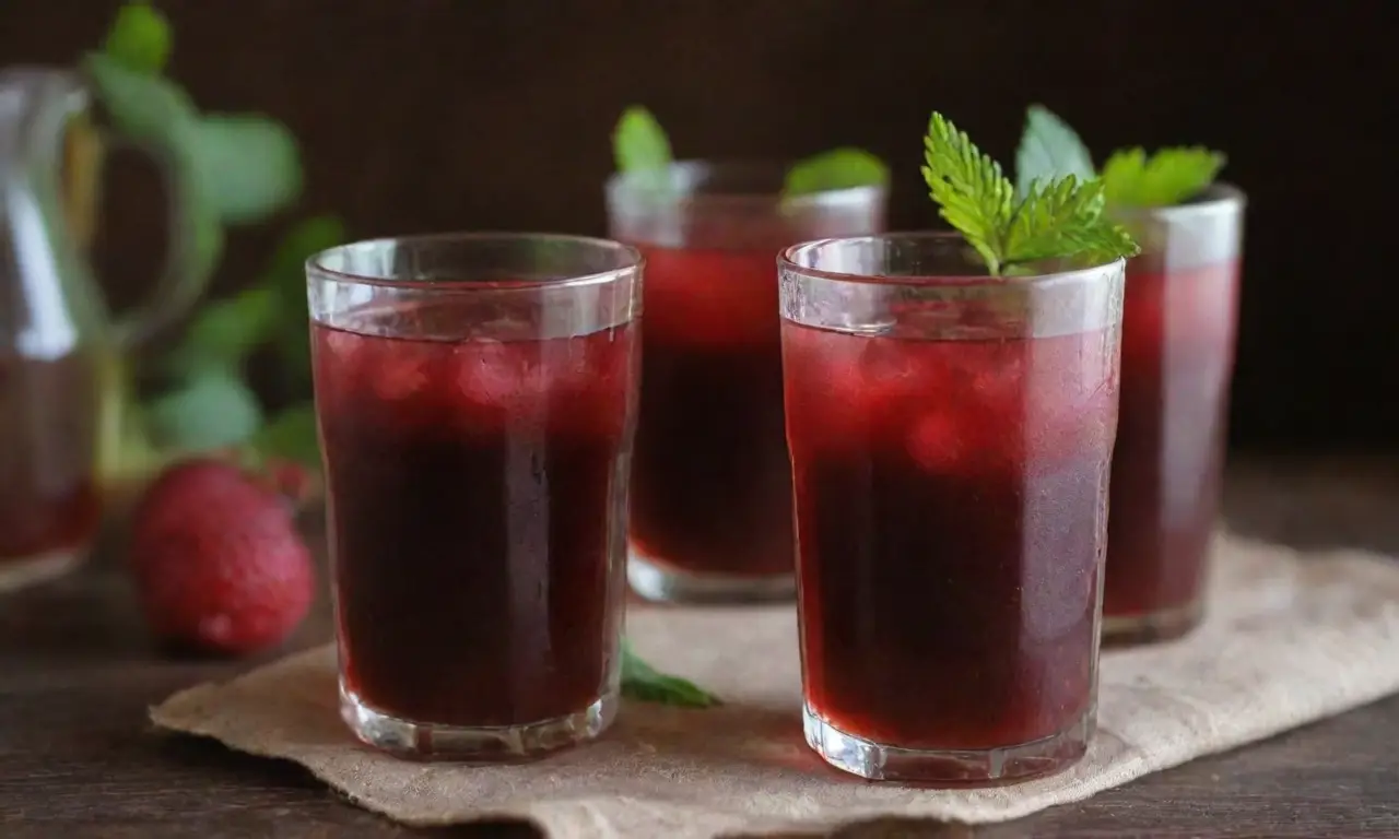 Bebidas latvias típicas incluyen infusiones herbales, jugos de bayas y variaciones de kvass