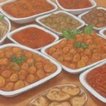 Recetas de aperitivos indios: coloridos