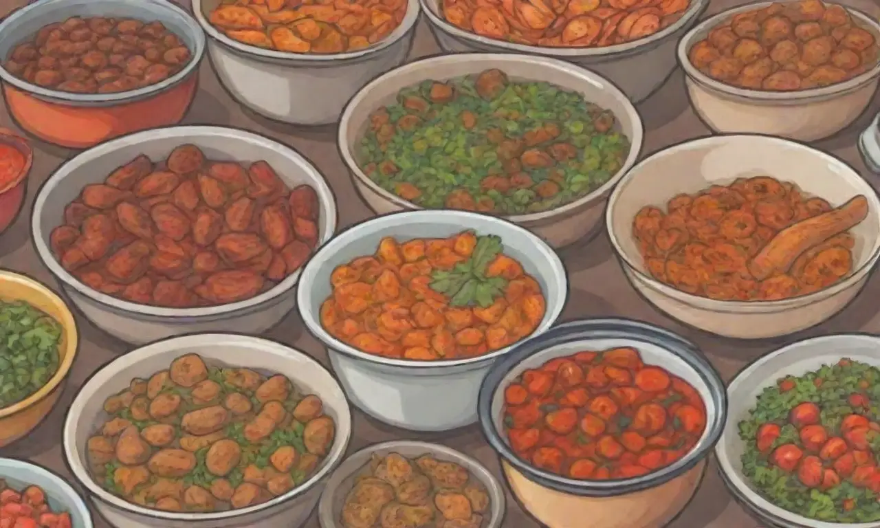 La cocina nigeriana combina ingredientes coloridos y especias tradicionales en platos vibrantes