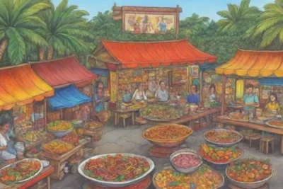 Colores vibrantes y sabores exóticos en una aventura culinaria