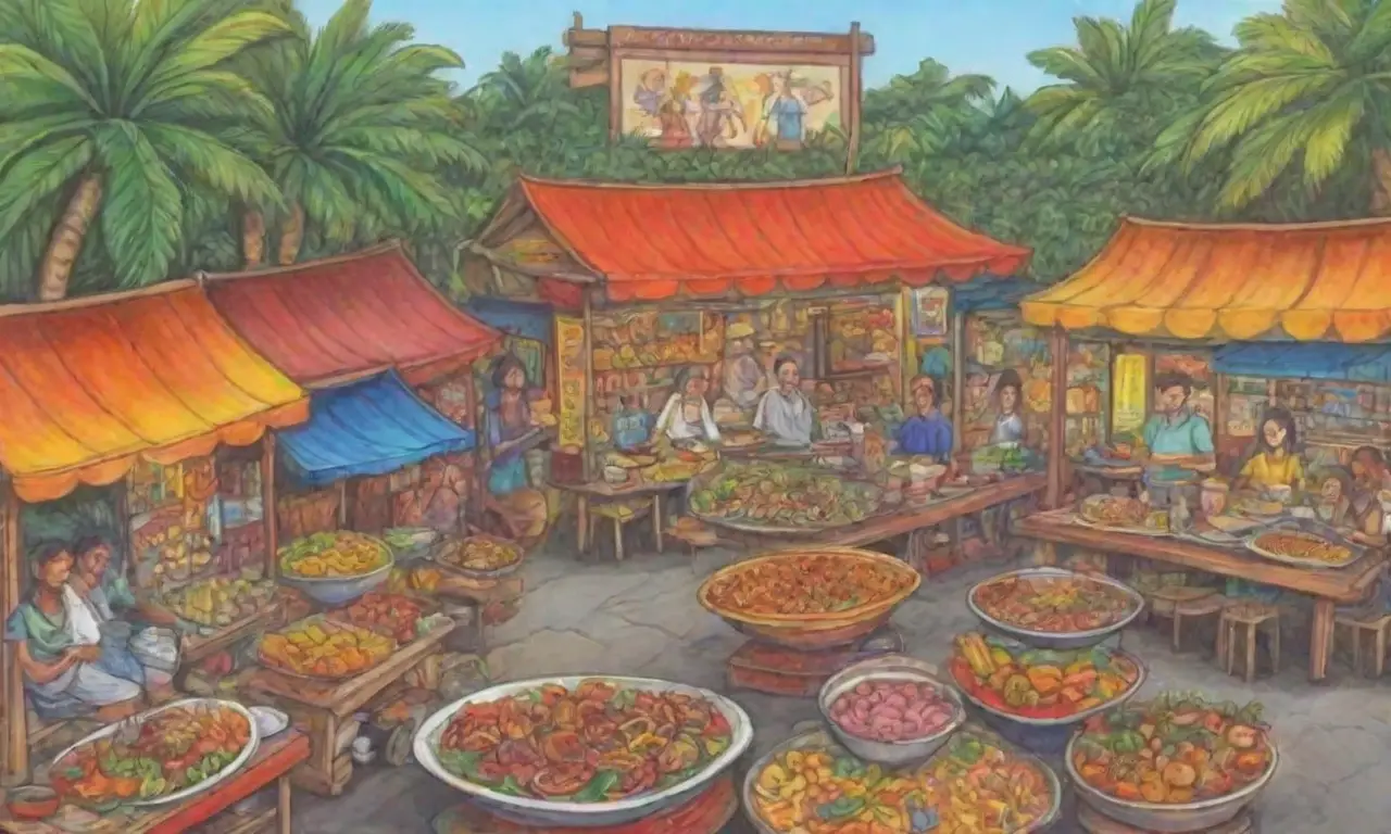 Colores vibrantes y sabores exóticos en una aventura culinaria