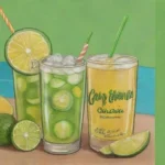 Imágenes coloridas de caipirinhas