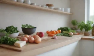 Cocina escandinava con ingredientes frescos