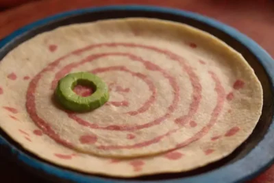 Tortillas mexicanas: colores vivos