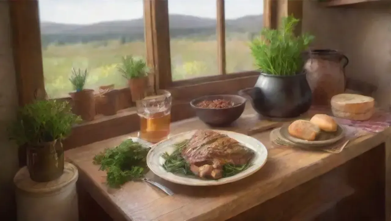 Una cocina rústica y acogedora, llena de aromas y sabores de la tradición culinaria francesa