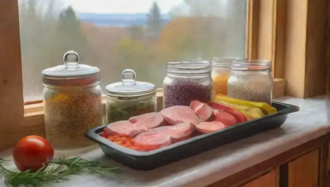 Una cocina rústica llena de aromas, colores y creatividad culinaria