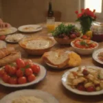 Comida casera croata en un ambiente familiar y vibrante