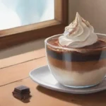 Cómo se prepara un parfait de café con crema batida