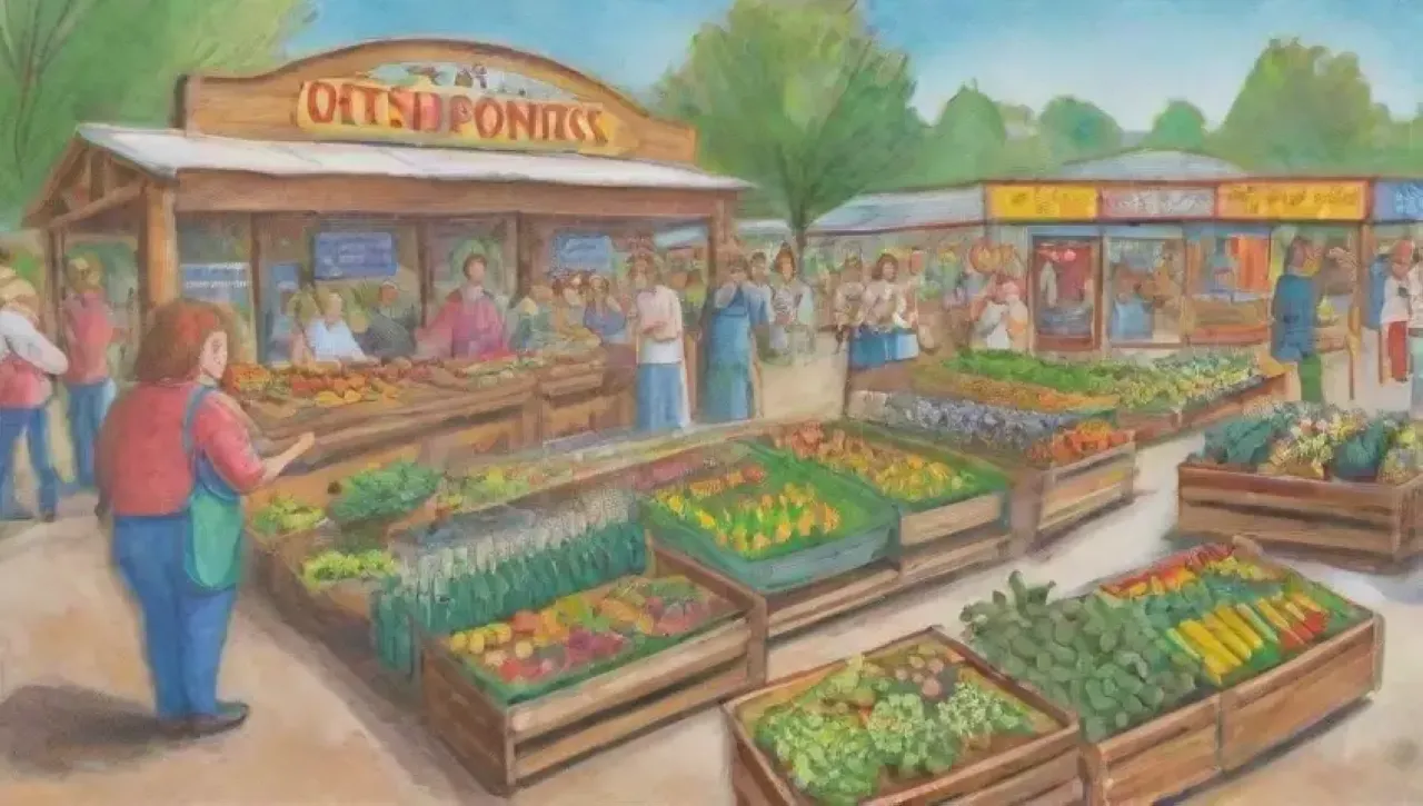 Una comunidad vibrante que celebra la agricultura local y la sostenibilidad