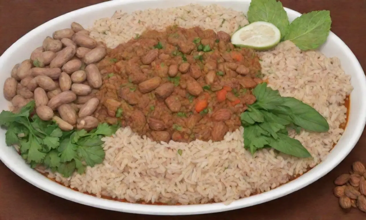 Ingredientes clave para pilaf turco: arroz aromático, hierbas frescas, carne tierna, mezcla de especias, caldo sabroso, nueces y vegetales opcionales