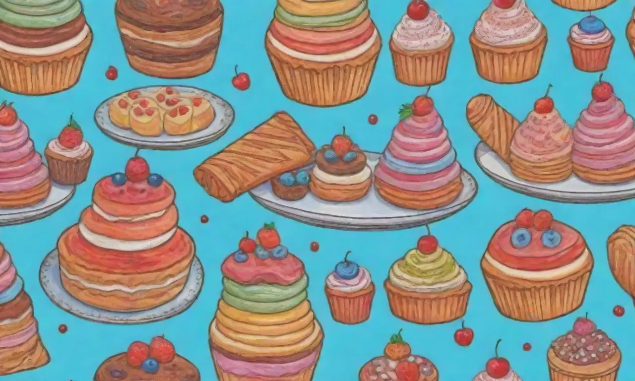 Postres rusos coloridos y festivos que celebran la tradición