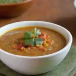 Sopa de lentejas y curry: una opción de sabores exóticos