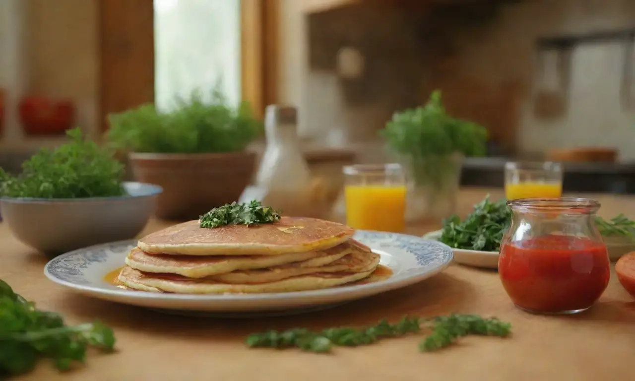 Una escena de cocina vibrante con recetas familiares y aromas tentadores