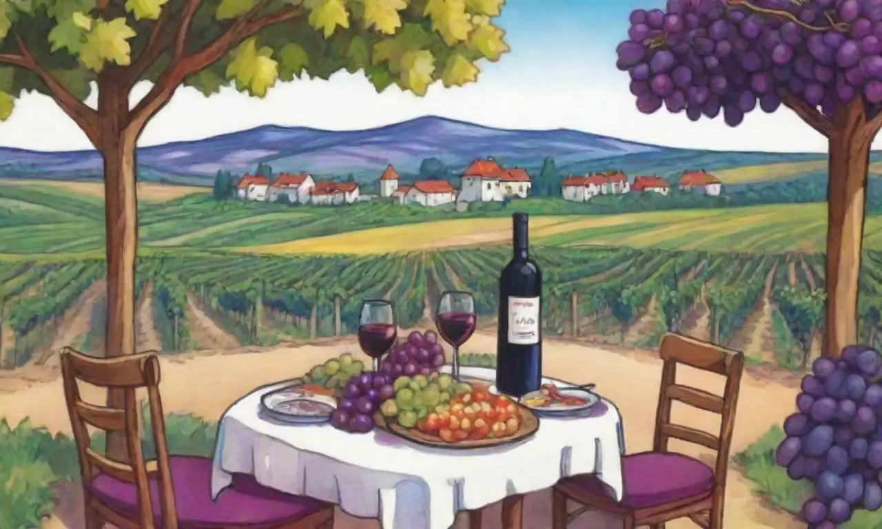Viñedos de Moldavia con variedades de uva vibrantes, rica cultura y festividad