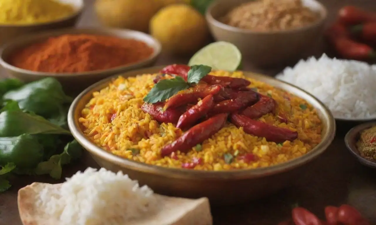 Una explosión de sabores tropicales y especias