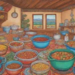 La cocina kazaja es un festín de colores