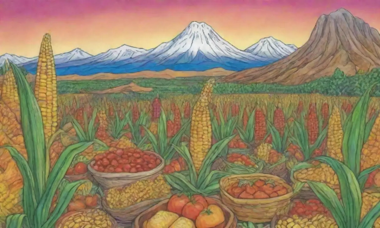 Variedades de maíz, paisajes andinos y diversidad cultural culinaria