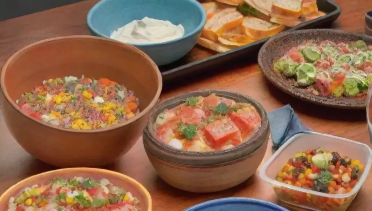Una cocina vibrante y multicultural llena de aromas, colores y creatividad culinaria