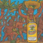 Cerveza y ron jamaicano en un vibrante contexto cultural de festividad