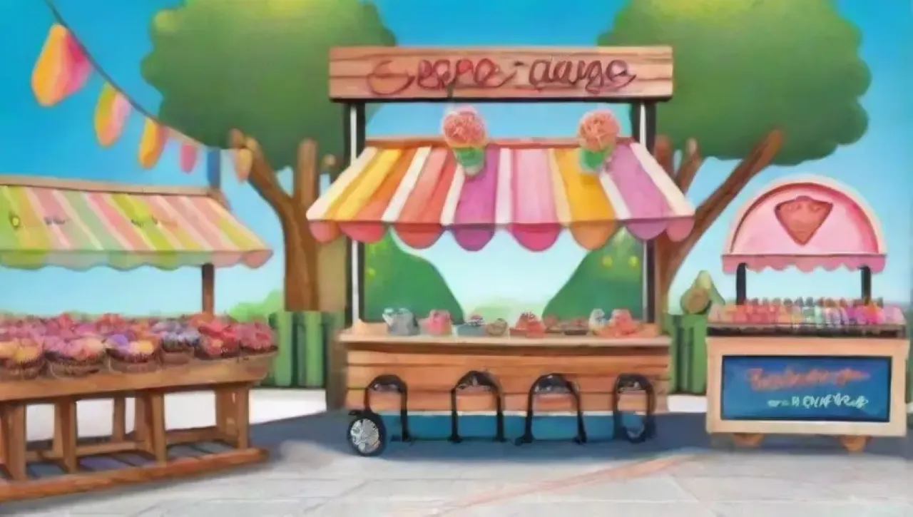 Helados artesanales en un ambiente veraniego y alegre