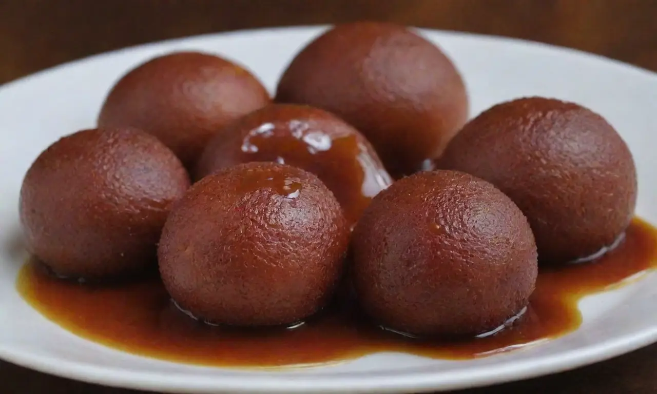 Gulab jamun: dulce