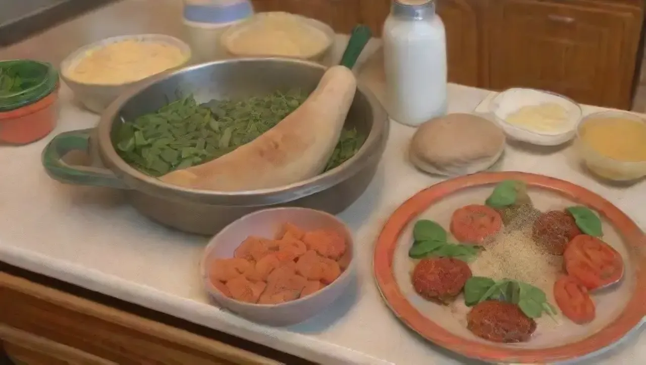 Una cocina acogedora llena de amor, risas y deliciosos ingredientes para compartir en familia