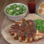 De qué forma se elabora un bao de cerdo a la barbacoa gourmet