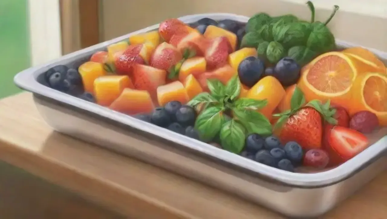 Un festín colorido y saludable listo para disfrutar