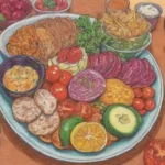 Colores vibrantes y sabores fusionados que mezclan tradición e innovación culinaria