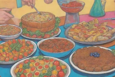 Recetas coloridas y festivas para celebraciones familiares