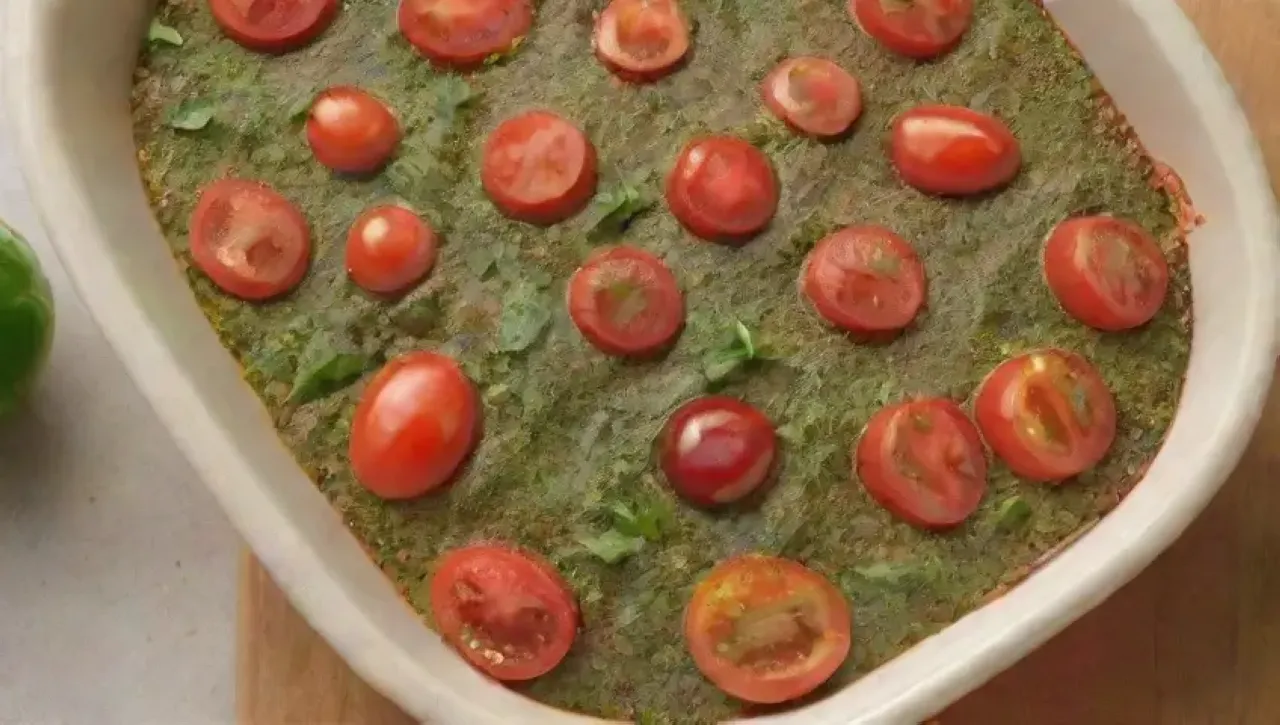 Una cocina soleada y alegre con ingredientes frescos y coloridos
