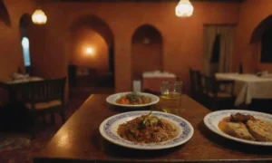 Cocina afgana impresionante con sabores diversos en un ambiente vibrante y acogedor