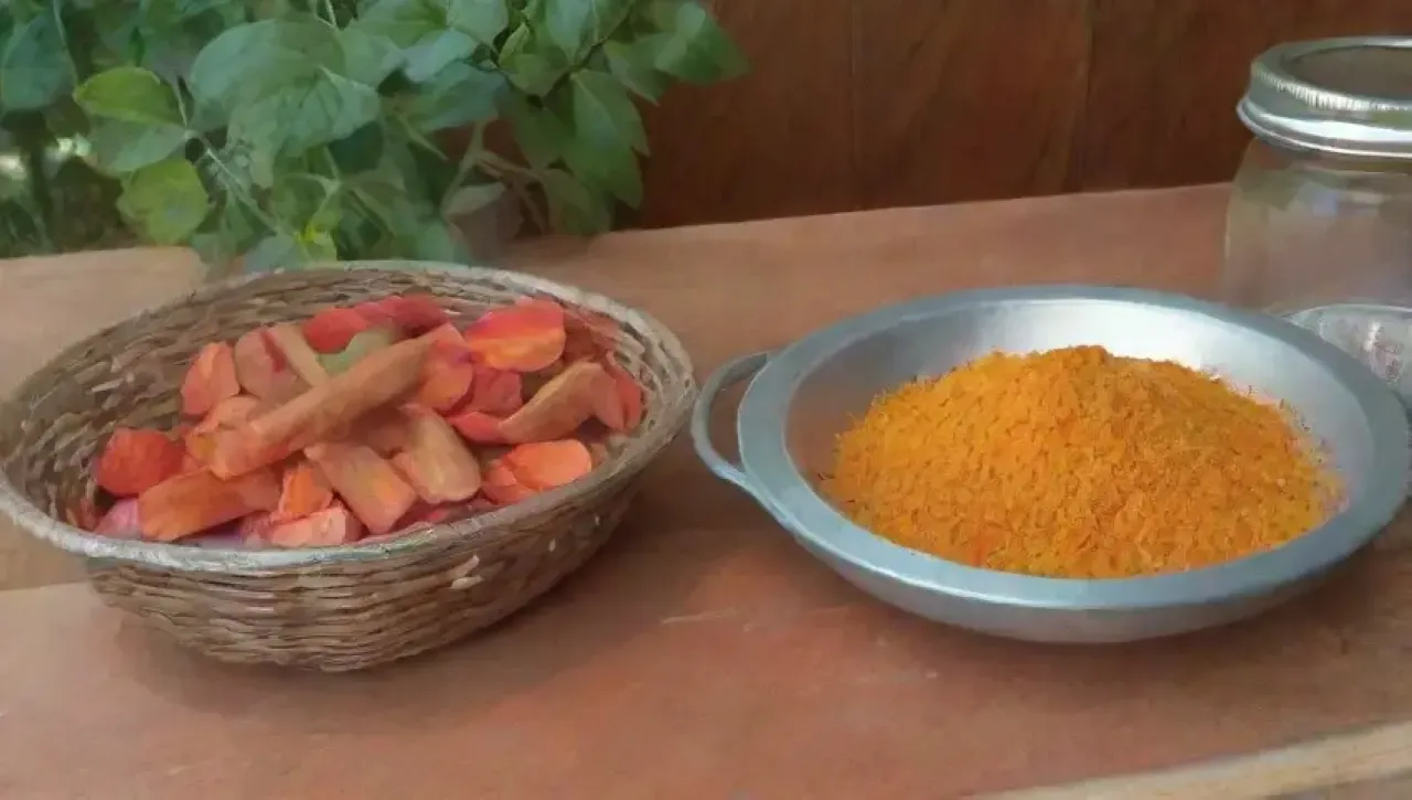 Un acogedor rincón de cocina lleno de especias, hierbas y aromas que invitan a la tranquilidad