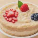 Arroz con leche colorido