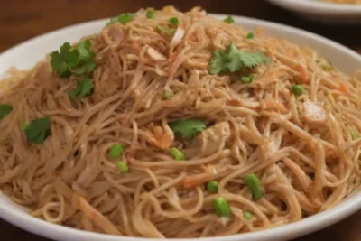 Pancit Canton y Pancit Bihon destacan por su variedad de fideos