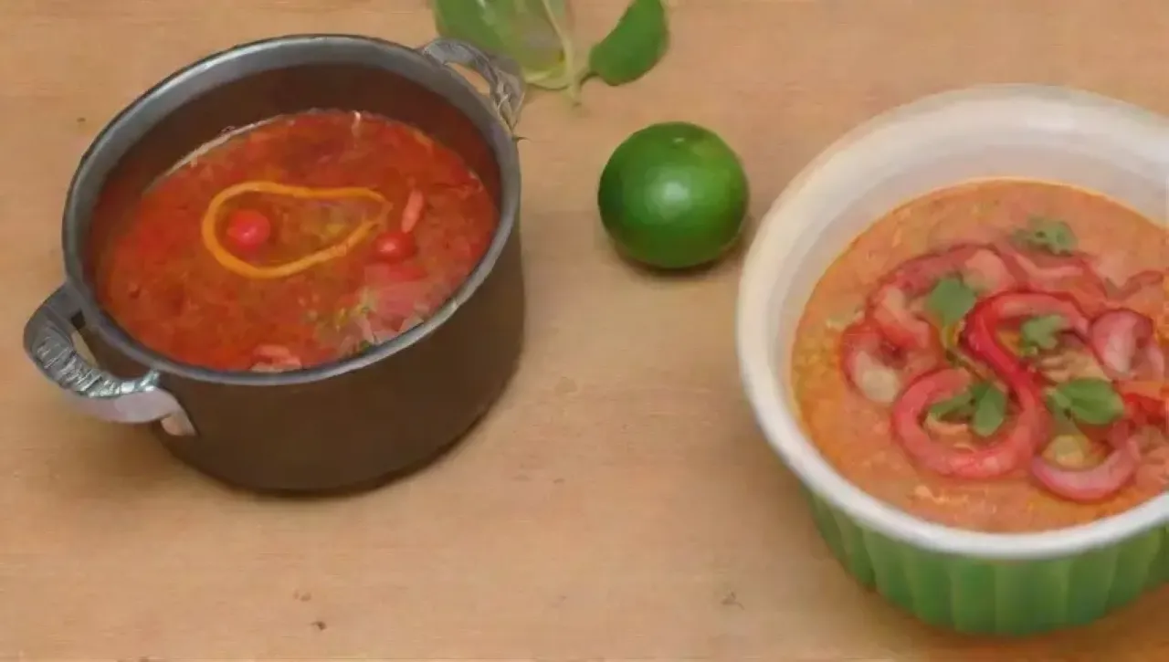 Una cocina vibrante y acogedora llena de aromas, colores y sabores