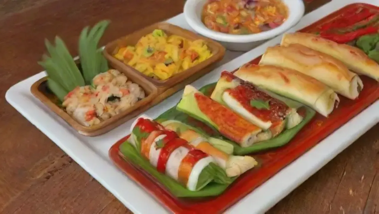 Un acogedor restaurante tailandés con vibrantes colores, aromas exquisitos y una cálida atmósfera