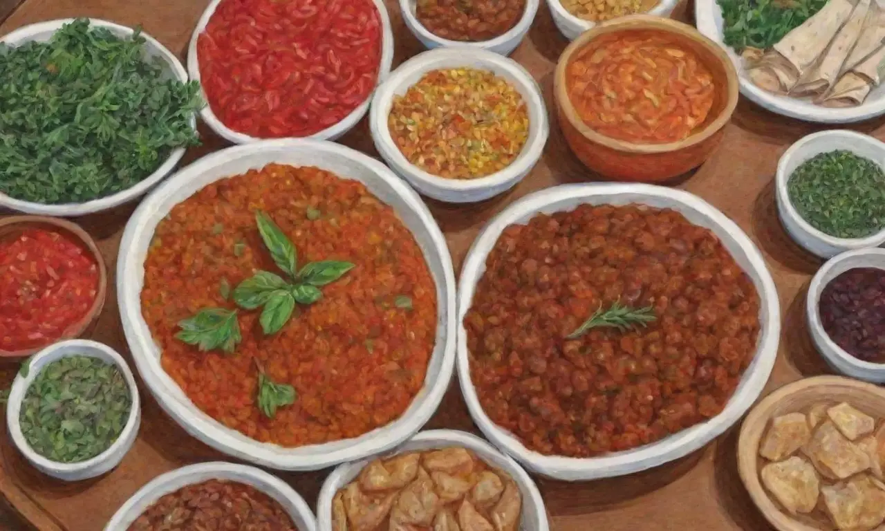 La cocina georgiana es una fusión de especias vibrantes