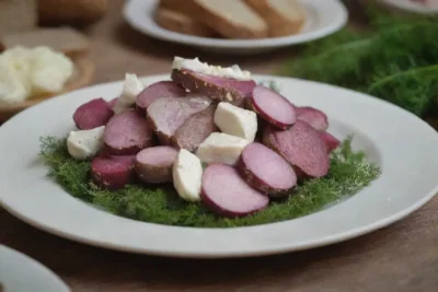 La cocina lituana se basa en papas