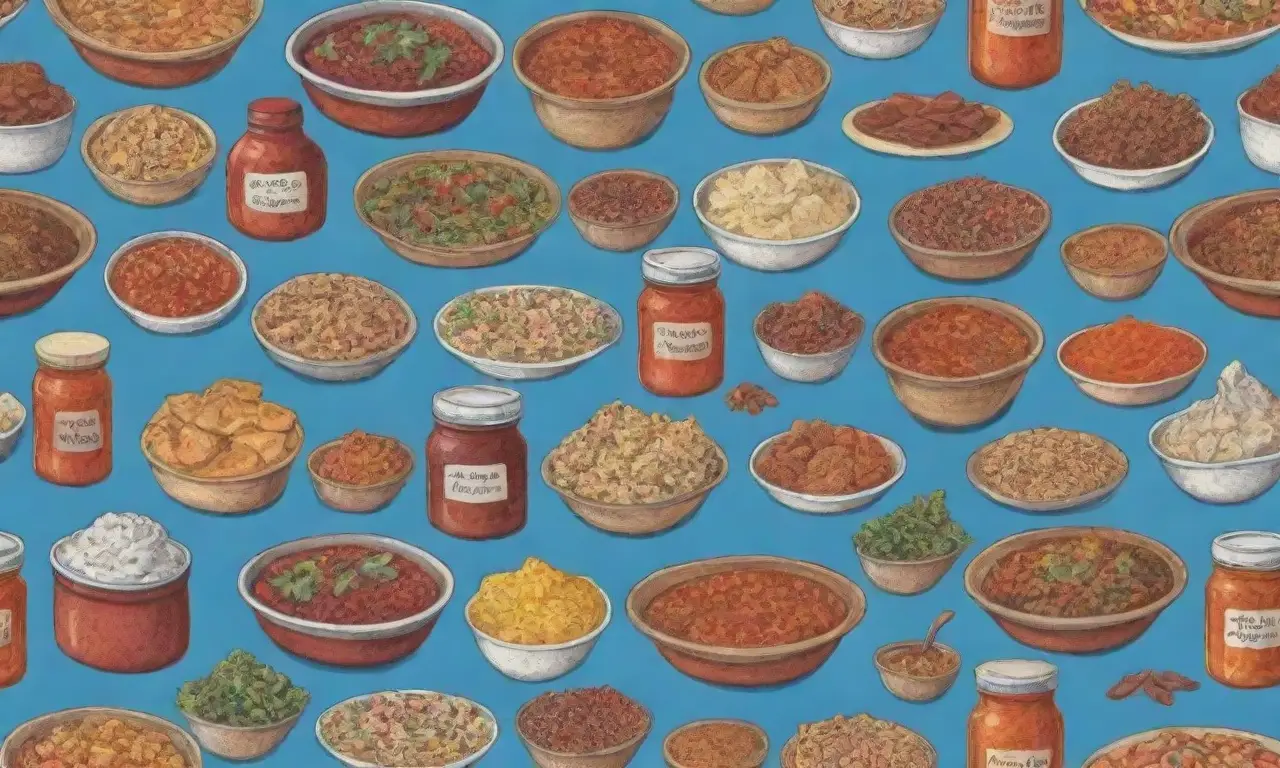 Ingredientes británicos y especias en platos sabrosos con herencia culinaria y fusión cultural